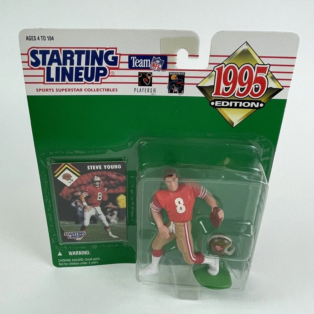 Starting Lineup 1995 Edition Steve Young San Francisco 49ers NFL Action Figure
